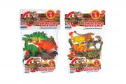 Busta Set 6 Dinosauri Medio in Plastica Morbida - 10066