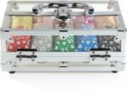 VALIGETTA CRYSTAL JUEGO 200 FICHES STANDARD