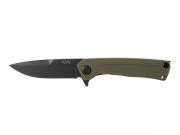 ANV Knives Z100 DLC BLACK G10 OLIVE ANVZ100-024