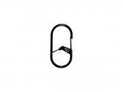 Niteize G-SERIES DUAL CHAMBER CARABINER #3 SS Black GS3-01-R6