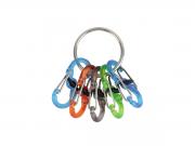 Niteize KEYRING LOCKER S-BINER Plastic KRGP-11-R3