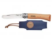 Opinel N?07 INOX PUNTA TONDA NATURAL C/CUSTODIA (002400)
