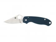 Spyderco PARA 3 G-10 COBALT BLUE PLAIN C223GPCBL
