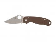 Spyderco PARA 3 G-10 BROWN CPM 15V PLAIN C223GPBN15V