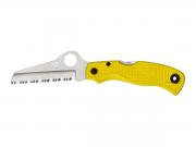 Spyderco SAVER SALT CLIPIT FRN YELLOW SERRATED C118SYL
