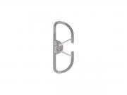 Niteize B-SERIES DUAL CARABINER #3 SS Stainless BS3-11-R3