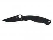 Spyderco MILITARY 2 SALT G-10 BLACK MAGNACUT PLAIN C36GMCBKP2