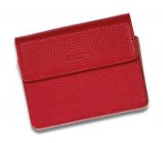 DAL NEGRO PORTA CARTE IN PELLE ROSSO 2 MAZZI - VUOTO - 003276