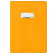 COPERTINA COPRI MAXI FAVORIT COLIBRI 180 Micron GIALLO LACCATO CON ALETTE E SEGNA NOME A4 - 21x29,7 cm