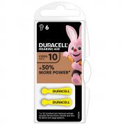 DURACELL DA10 PER APPARECCHI ACUSTICI  BLISTER DA 6