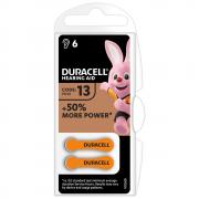 DURACELL DA13 PER APPARECCHI ACUSTICI  BLISTER DA 6