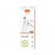 MOVETEK One Plus Cavo Dati da USB a Lightning 1 Metro Bianco - TB1223