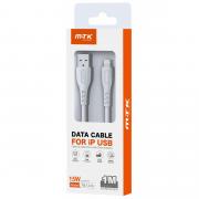 Movetek Cavo Dati da USB a Lightning 1 Metro 3.4A 15W Bianco - TB1336