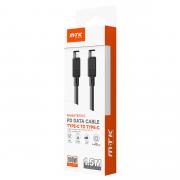 MOVTEK CAVO DATI TYPE-C to TYPE-C NERO 1,5 m DA100W RICARICA RAPIDA E CHIP E-MARKET IC - TB1515