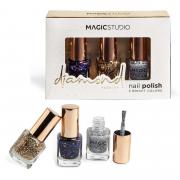 Magic Studio Set 3 Smalti Diamond Colori Brillanti Glitter
