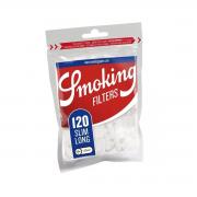 C00013007
FILTRI SMOKING LONG SIZE BUSTA 6x22mm lisci (30 buste x 120 filtri)