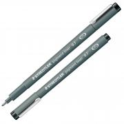 10 Pennarelli Pigment Liner 308 nero 0,7mm Staedtler