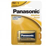 BLISTER PILA TRANSISTOR 9V ALKALINE PANASONIC