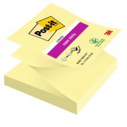 BLOCCO 90foglietti Post-it  Super Sticky Z-Notes Canary76x76mm R330-123SS-CY