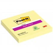 BLOCCO 90foglietti Post-it  Super Sticky Giallo Canary 76x76mm 654-12SS-CY