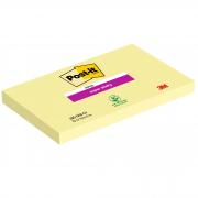 BLOCCO 90foglietti Post-it  SuperSticky Giallo Canary 76x127mm 655-12SS-CY