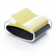 DISPENSER PRO nero +1 Post-it  Super Sticky Z-Notes Giallo Canary 76x76mm