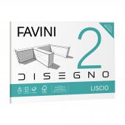 10 Album Favini 2 - 24x33cm - 110gr - 20 fogli - liscio - Favini