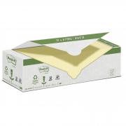 VALUE PACK 24 BLOCCO 100fg Post-it  CARTA RICICLATA GIALLO 76X76MM 654-RYP24