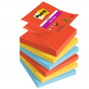 Cf. 6pz blocco 90foglietti Post-it  Super Sticky Z-Notes 76x76mm R330-6SS-PLAY