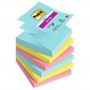 Cf. 6pz blocco 90foglietti Post-it  Super Sticky Z-Notes 76x76mm R330-6SS-COS