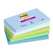 Cf. 5pz blocco 90fg. Post-it  Super Sticky 76x127mm 655-5SS- OAS Oasis