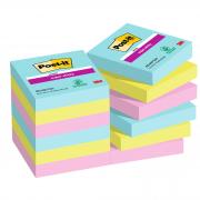 Cf. 12pz 90fg. Post-it  Super Sticky 47,6x47,6mm 622-12SS-COS Cosmic