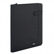 Portablocco Flap tessuto tecnico f.to A4 nero City Time