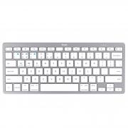 Tastiera Wireless Bluetooth Argento-Trust