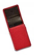DAL NEGRO PORTA CARTE IN PELLE ROSSO 1 MAZZO - VUOTO - 003279