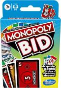 GIOCO DI CARTE MONOPOLY BID