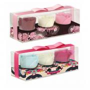 TRIS FIORI DI SAPONE AL PROFUMO DI ROSA STELLATA 22,5 gr EMANUELA BIFFOLI - 90891