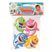 Set 4 Squaletti Gummy Gommy in PVC - 11770