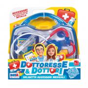 Valigetta Dottoresse e Dottori con Accessori Medicali - 12015