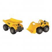 Mega Costruzioni Veicoli Cantiere Ruota Libera 18 cm - 11799