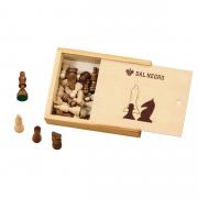 SET 32 SCACCHI H. 65mm IN SCATOLA LEGNO - 2847