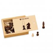 Set Scacchi in Legno Dal Negro 32 Pezzi per Scacchiera 36x36 cm con Re da 76 mm