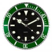 Orologio Da Parete Diver Style al Quarzo D.34 cm Acciaio Verde Lowell - 14936V
