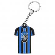 PORTA CHIAVI IN METALLO SMALTATO A FORMA DI MAGLIA  ATALANTA B.C.