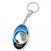 PORTA CHIAVI IN METALLO SMALTATO STEMMA ATALANTA B.C.