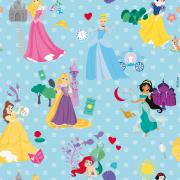 CARTA REGALO WALT DISNEY PRINCESS AZZURRA 70X100