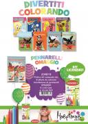 KIT 8 LIBRI DA COLORARE + 2 CF. PENNARELLI OMAGGIO - 20AB18