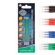 REFILL PER PENNE CANCELLABILI NIKOFFICE BLU (3PZ)