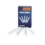 GESSO BIANCO TONDO NIKOFFICE da 10PZ (12PZ)