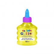 CARIOCA BOTTIGLIETTA GLITTER GLUE NEON 88 ml GIALLO